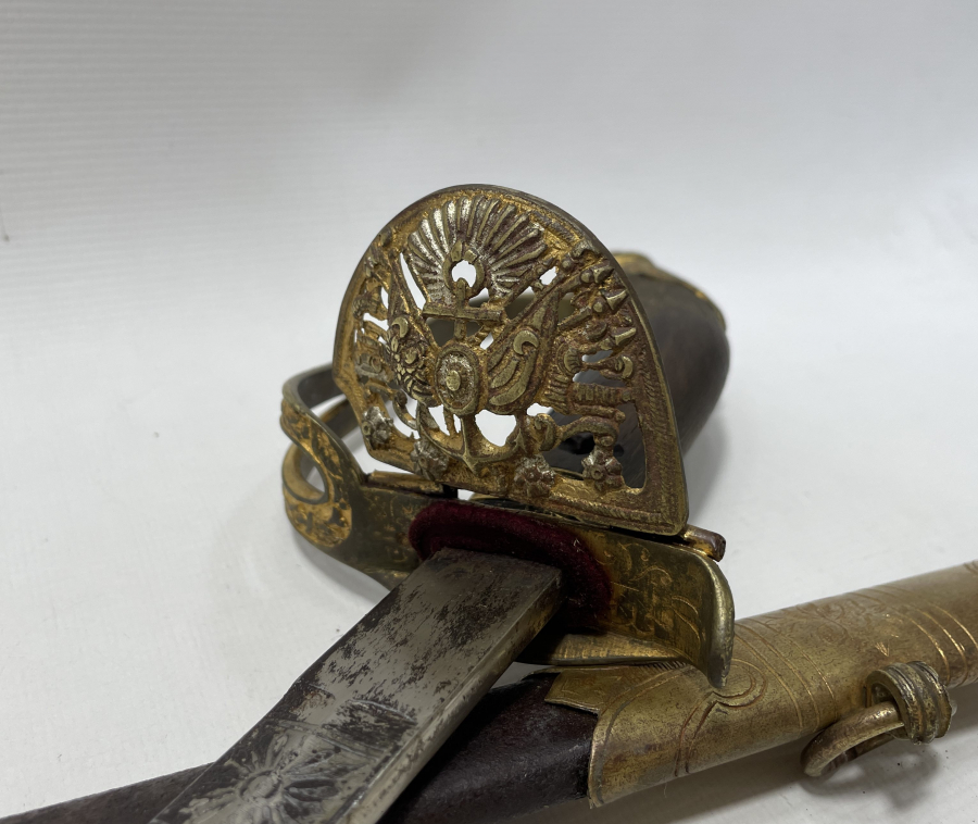 TUTMACINDA OSMANLI DEVLET ARMASI BULUNAN ÇOK NADİR TOMBAK DENİZCİ PAŞA KILICI