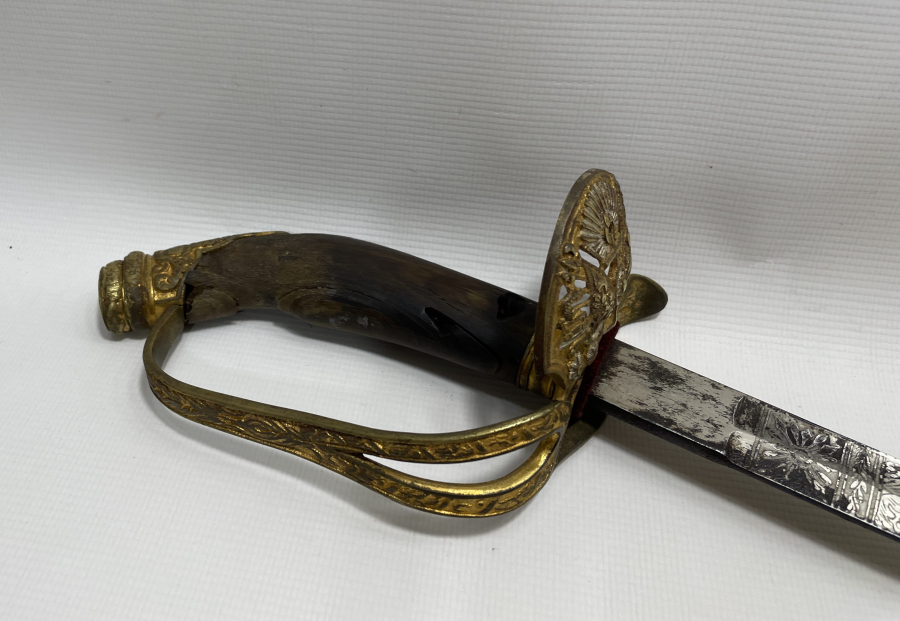 TUTMACINDA OSMANLI DEVLET ARMASI BULUNAN ÇOK NADİR TOMBAK DENİZCİ PAŞA KILICI