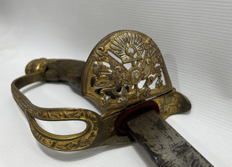 TUTMACINDA OSMANLI DEVLET ARMASI BULUNAN ÇOK NADİR TOMBAK DENİZCİ PAŞA KILICI