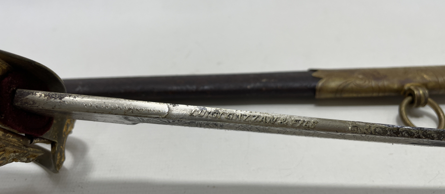 TUTMACINDA OSMANLI DEVLET ARMASI BULUNAN ÇOK NADİR TOMBAK DENİZCİ PAŞA KILICI