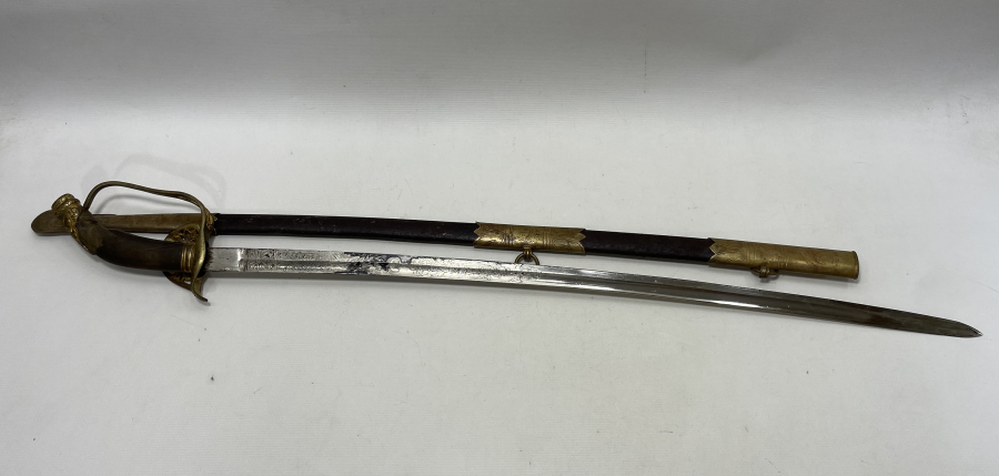 TUTMACINDA OSMANLI DEVLET ARMASI BULUNAN ÇOK NADİR TOMBAK DENİZCİ PAŞA KILICI