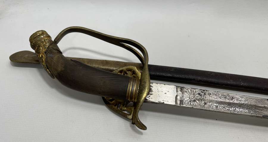 TUTMACINDA OSMANLI DEVLET ARMASI BULUNAN ÇOK NADİR TOMBAK DENİZCİ PAŞA KILICI