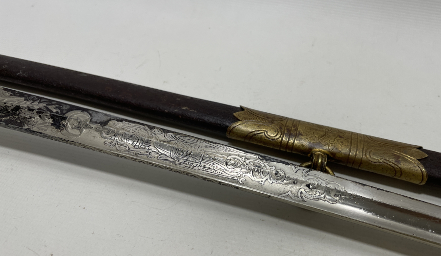 TUTMACINDA OSMANLI DEVLET ARMASI BULUNAN ÇOK NADİR TOMBAK DENİZCİ PAŞA KILICI