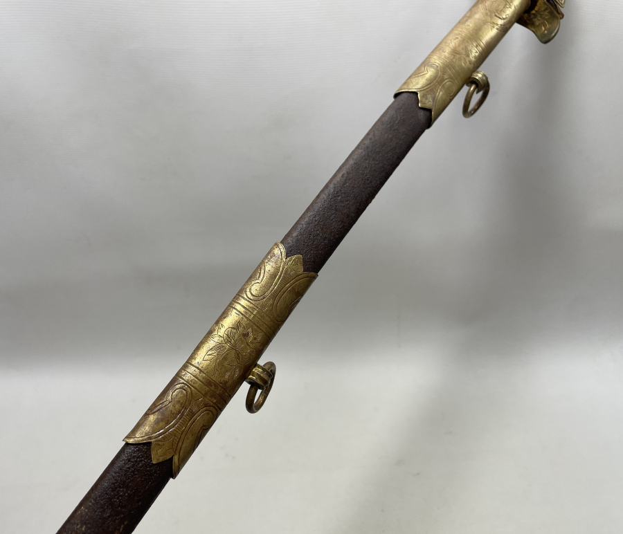 TUTMACINDA OSMANLI DEVLET ARMASI BULUNAN ÇOK NADİR TOMBAK DENİZCİ PAŞA KILICI