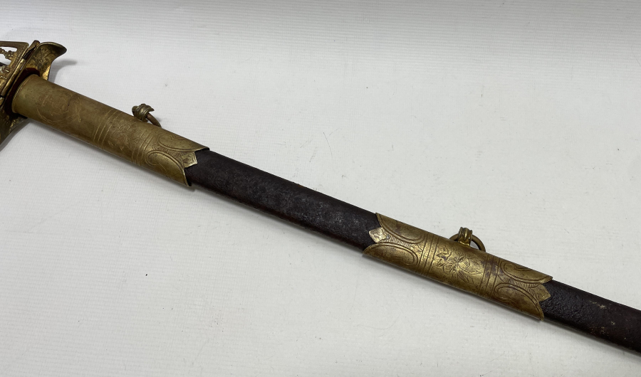 TUTMACINDA OSMANLI DEVLET ARMASI BULUNAN ÇOK NADİR TOMBAK DENİZCİ PAŞA KILICI