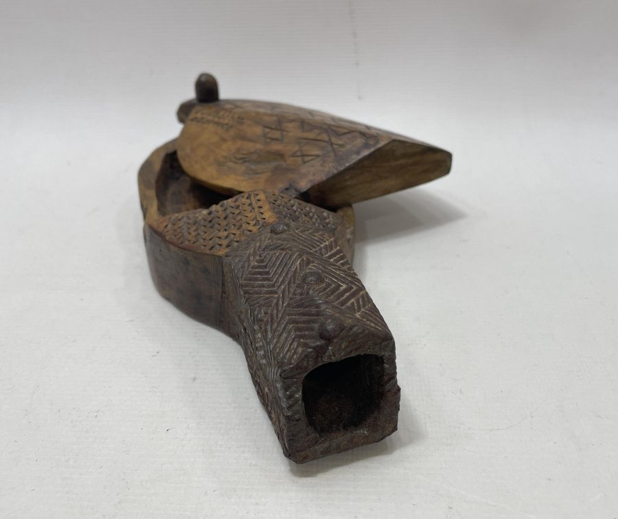 ÜZERİ OSMANLICA YAZILI ÇOK NADİR KAPAKLI KAHVE SOĞUDANI