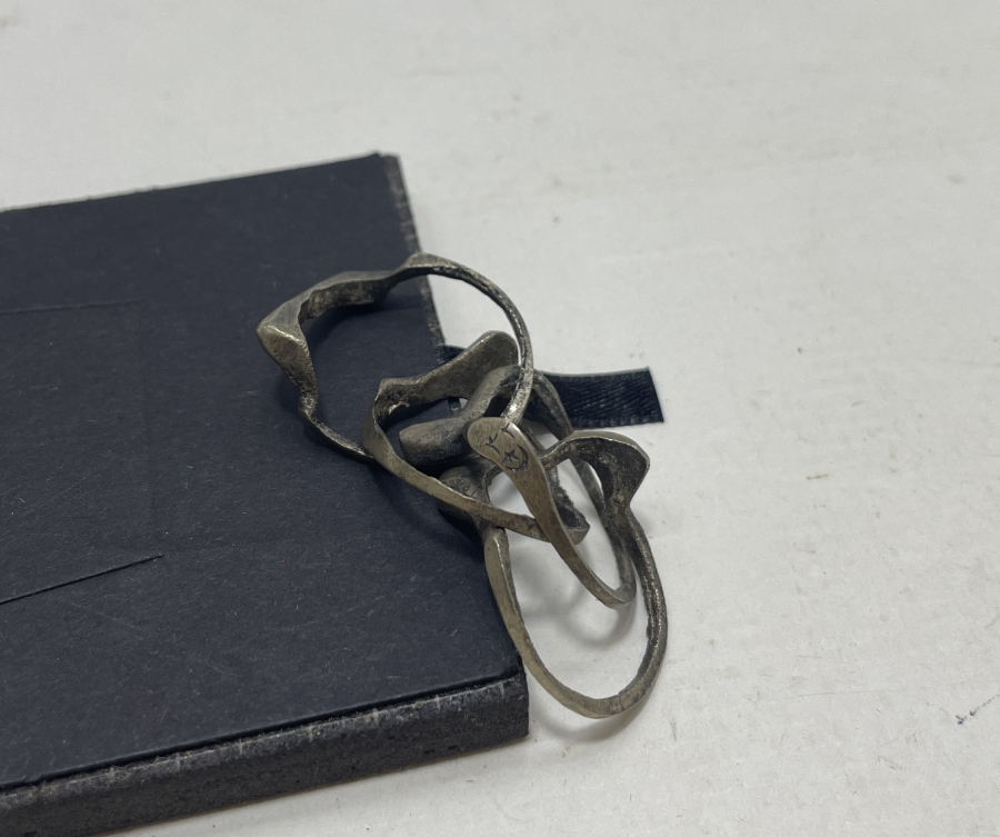 ÜZERİ OSMANLICA YAZILI ÇOK NADİR ZEKA YÜZÜĞÜ