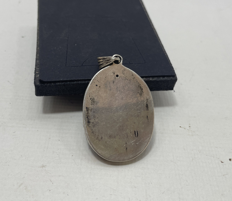 ANTİKA KAMEO GÜMÜŞ KOLYE