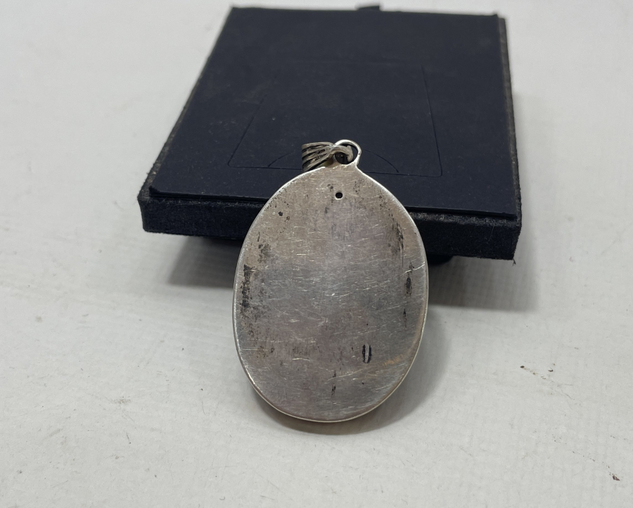 ANTİKA KAMEO GÜMÜŞ KOLYE