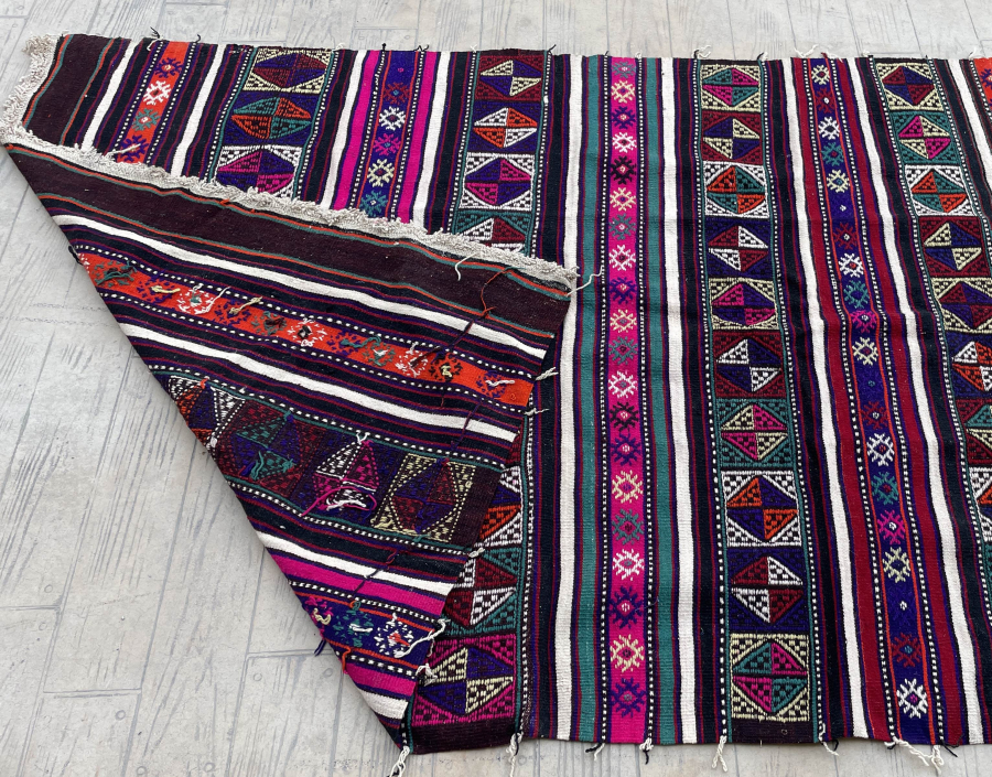 OSMANLI DÖNEMİ BÜYÜK BOY BERGAMA KOZAK YÖRESİ KİLİM