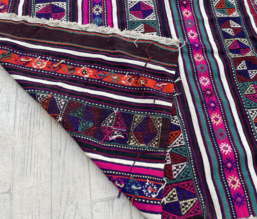 OSMANLI DÖNEMİ BÜYÜK BOY BERGAMA KOZAK YÖRESİ KİLİM