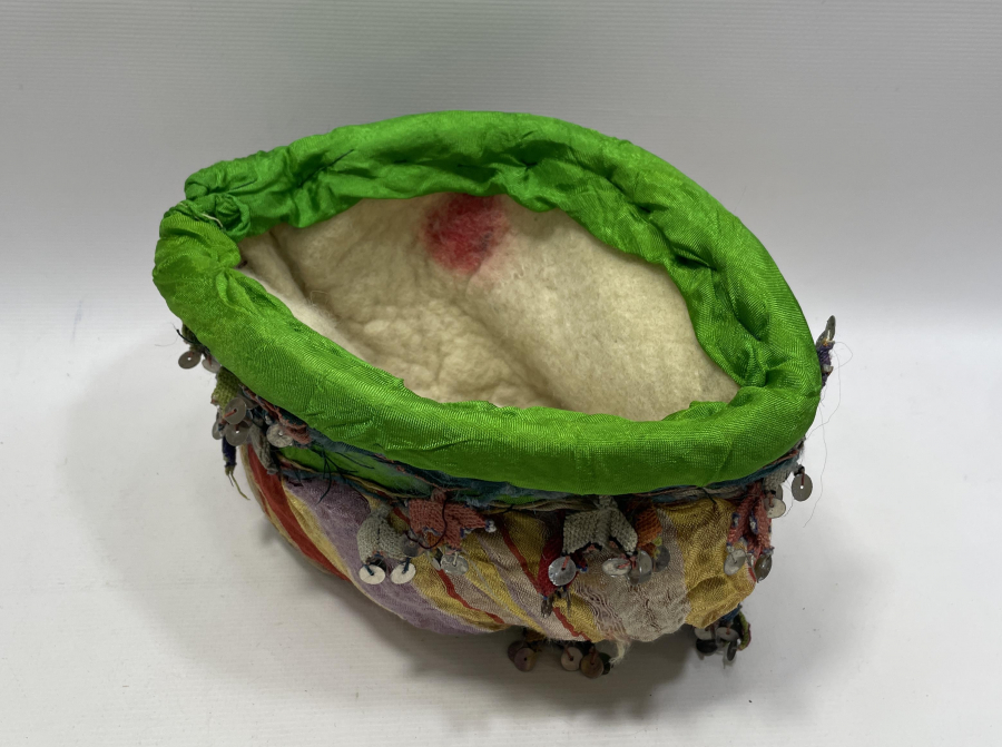 OSMANLI DÖNEMİ KÜTAHYA YÖRESİ İĞNE OYALI GELİN BAŞLIĞI