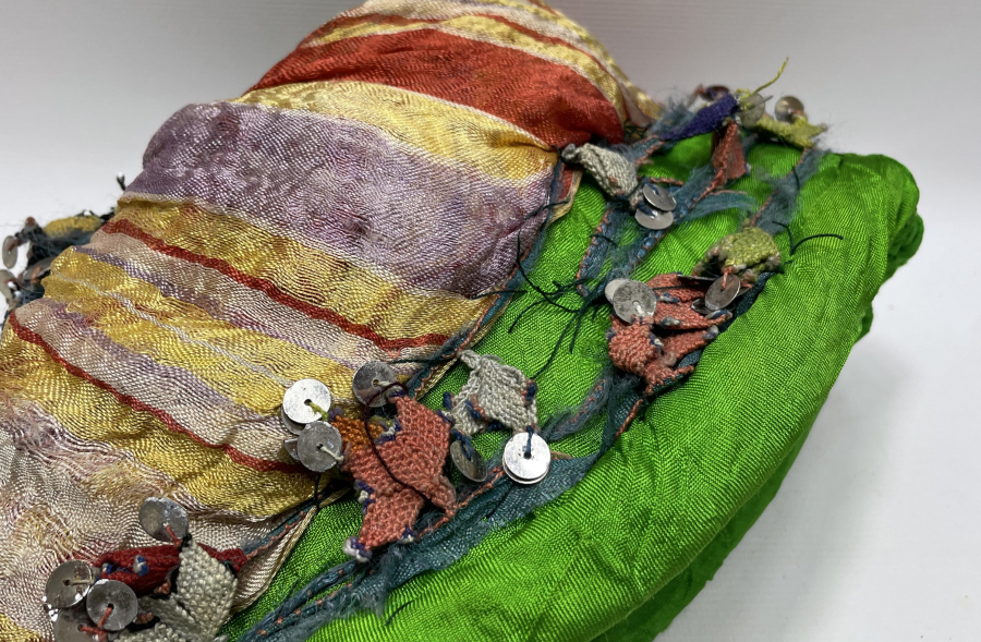 OSMANLI DÖNEMİ KÜTAHYA YÖRESİ İĞNE OYALI GELİN BAŞLIĞI