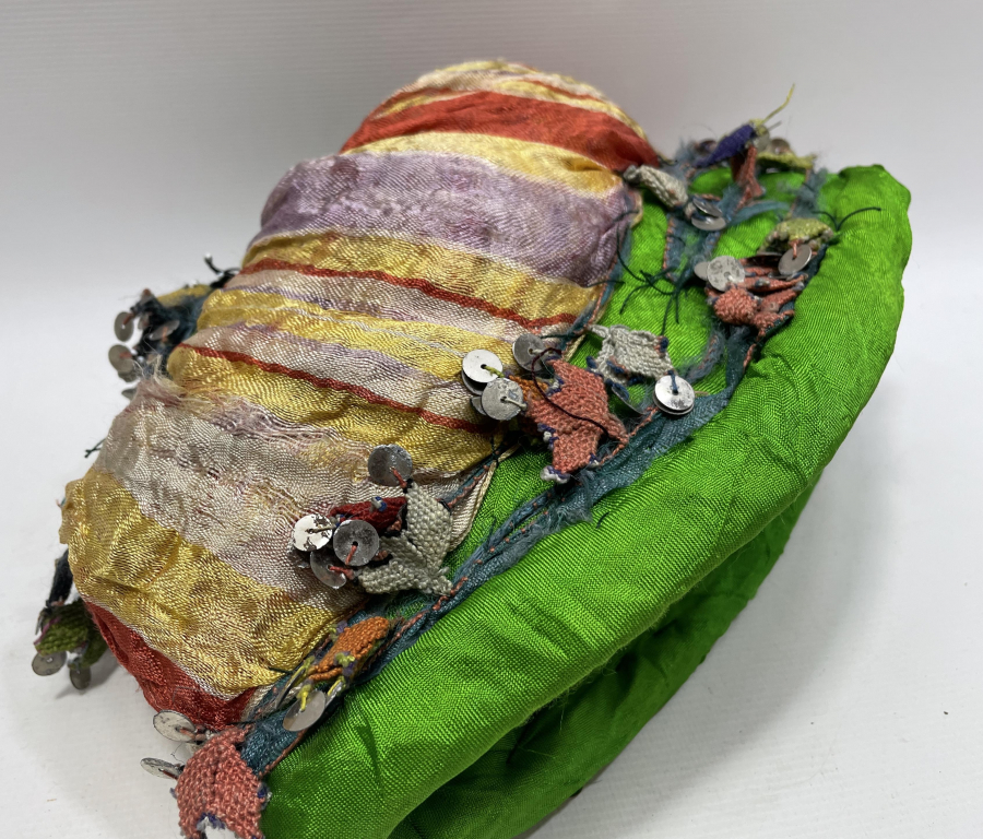 OSMANLI DÖNEMİ KÜTAHYA YÖRESİ İĞNE OYALI GELİN BAŞLIĞI