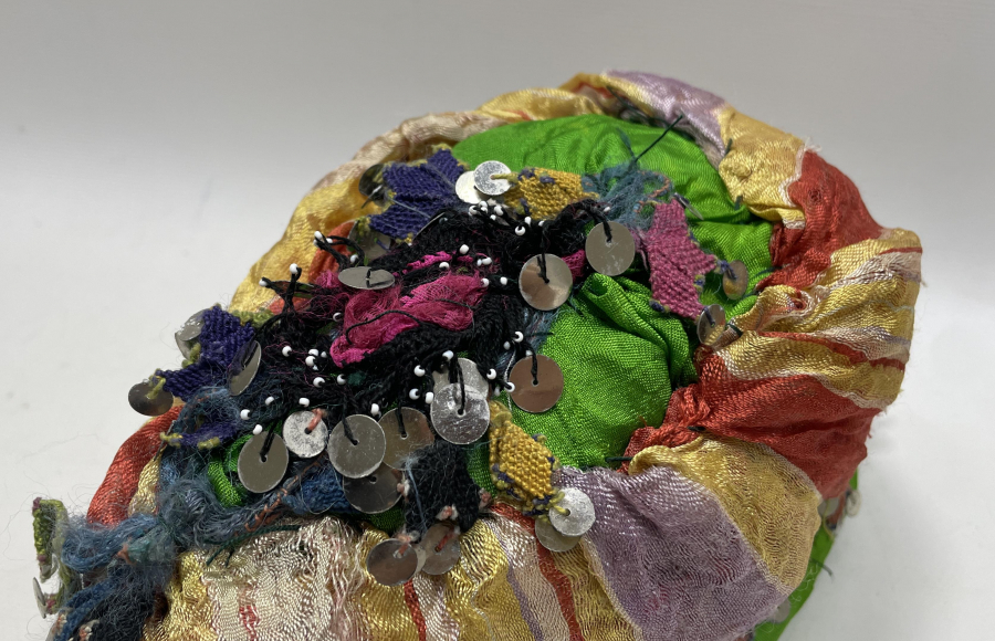 OSMANLI DÖNEMİ KÜTAHYA YÖRESİ İĞNE OYALI GELİN BAŞLIĞI