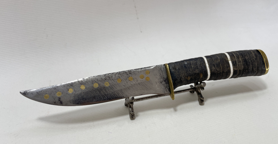 ÜZERİ ALTIN ÇAKMA İŞÇİLİKLİ OSMANLI DÖNEMİ KAMA