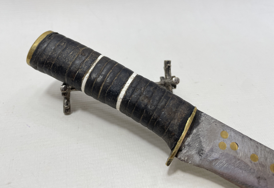 ÜZERİ ALTIN ÇAKMA İŞÇİLİKLİ OSMANLI DÖNEMİ KAMA