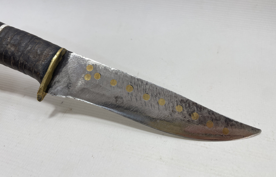 ÜZERİ ALTIN ÇAKMA İŞÇİLİKLİ OSMANLI DÖNEMİ KAMA