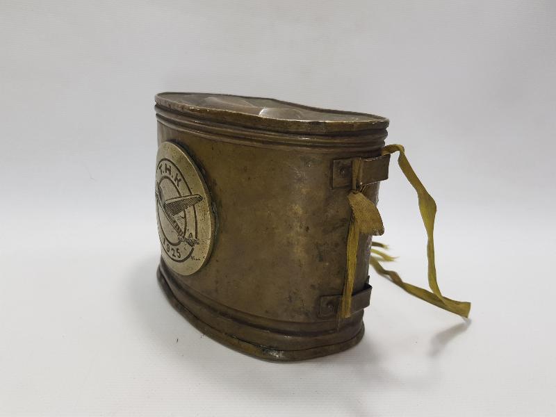 1925 TÜRK HAVA KURUMU METAL KUMBARA