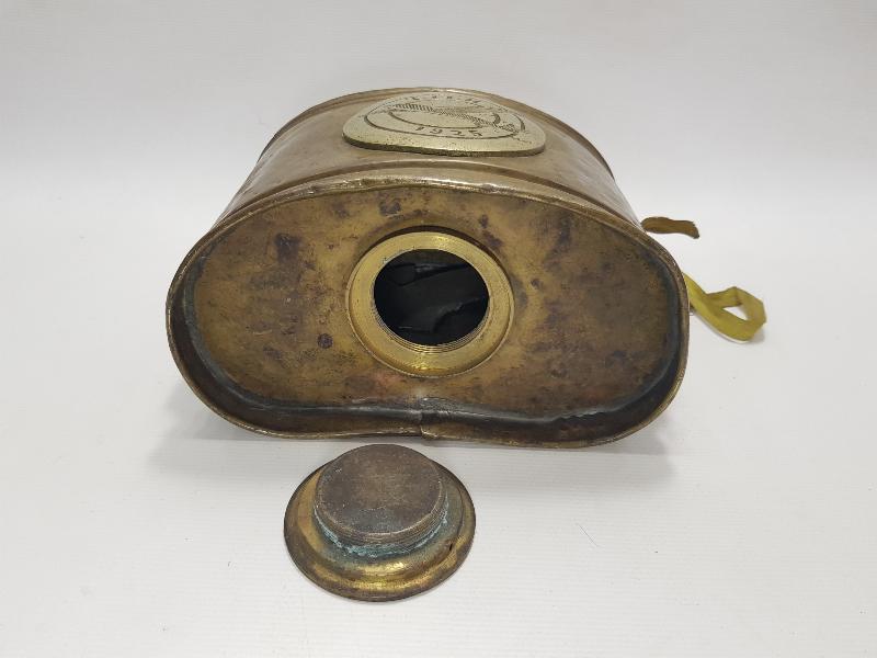 1925 TÜRK HAVA KURUMU METAL KUMBARA