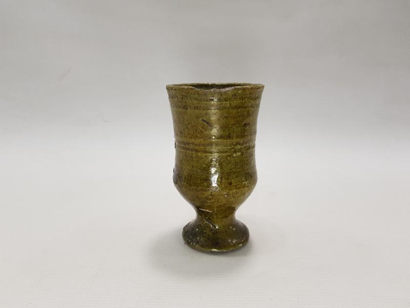 OSMANLI DÖNEMİ KONYA SİLLE İŞİ SIRLI SERAMİK KADEH