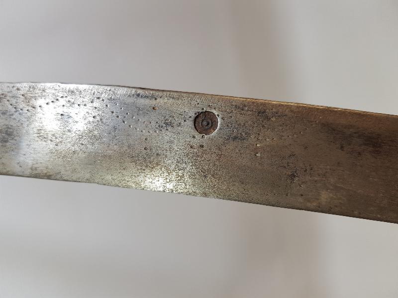 OSMANLI DÖNEMİ USTA DAMGALI YATAĞAN KILIÇ