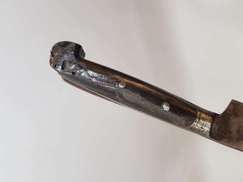 OSMANLI DÖNEMİ USTA DAMGALI YATAĞAN KILIÇ