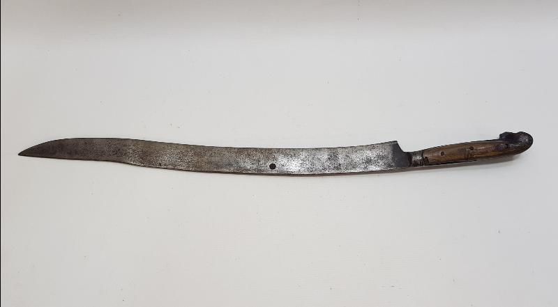 OSMANLI DÖNEMİ USTA DAMGALI YATAĞAN KILIÇ