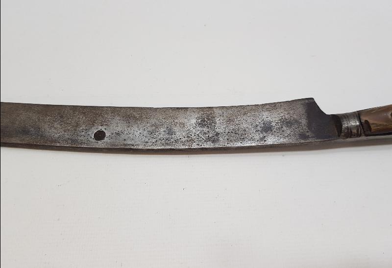 OSMANLI DÖNEMİ USTA DAMGALI YATAĞAN KILIÇ