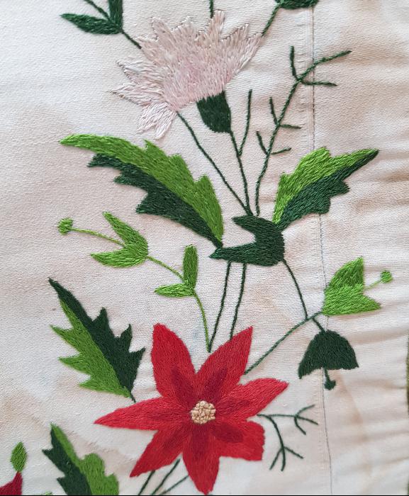 OSMANLICA DİNİ VECİZE YAZILI İPEK DUVAR PANOSU