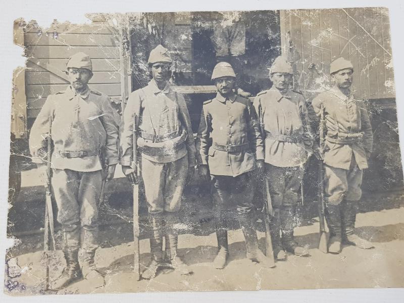 1. DÜNYA SAVAŞI GALİÇYA CEPHESİ OSMANLI ASKERLERİ FOTOĞRAFI