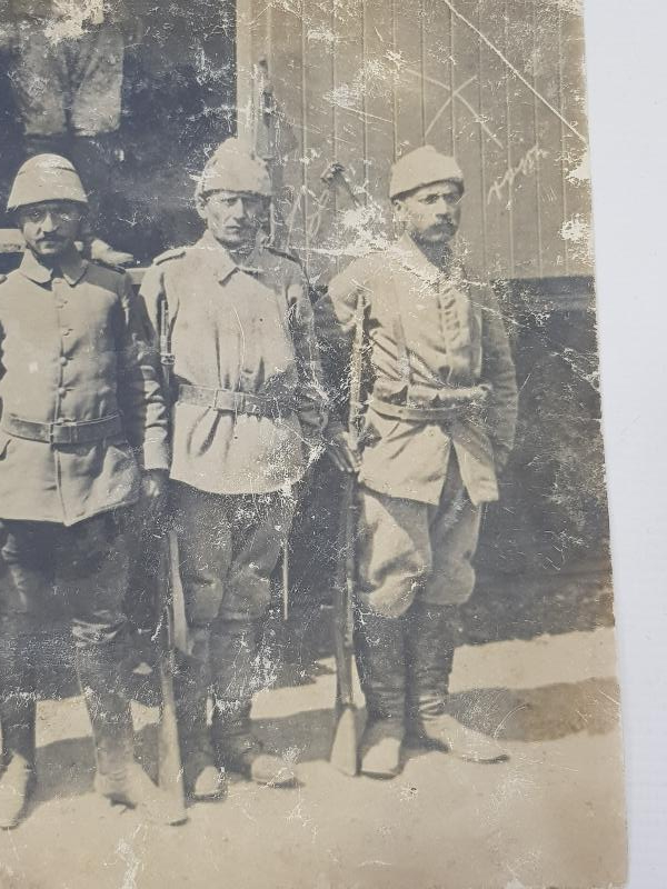 1. DÜNYA SAVAŞI GALİÇYA CEPHESİ OSMANLI ASKERLERİ FOTOĞRAFI
