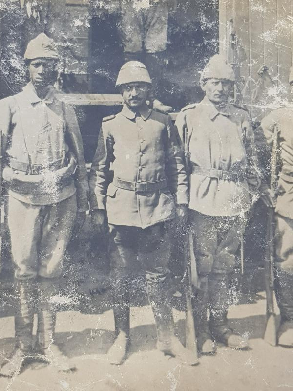 1. DÜNYA SAVAŞI GALİÇYA CEPHESİ OSMANLI ASKERLERİ FOTOĞRAFI