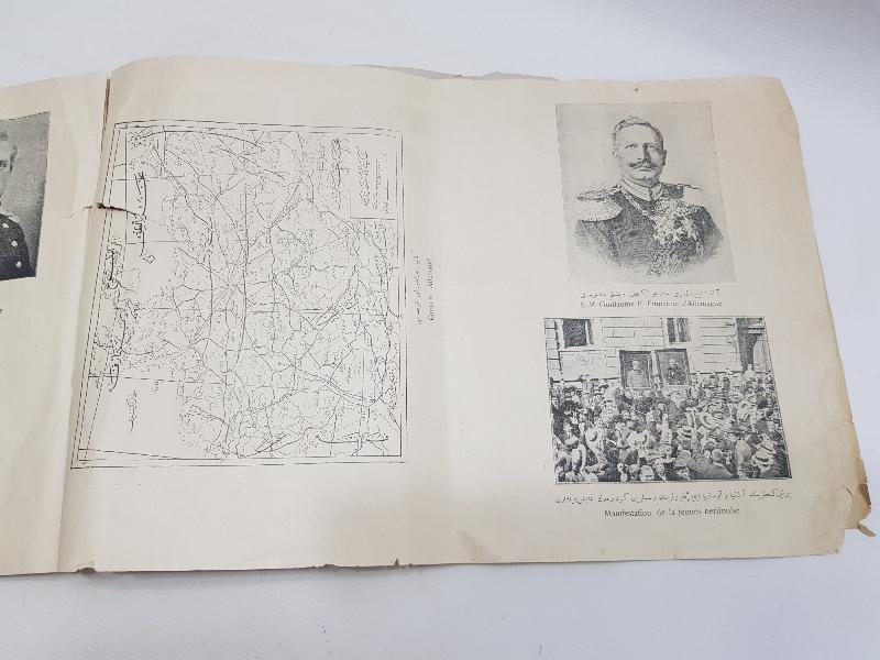 1914 TARİHLİ 1. DÜNYA SAVAŞI PANORAMA ALBÜMÜ