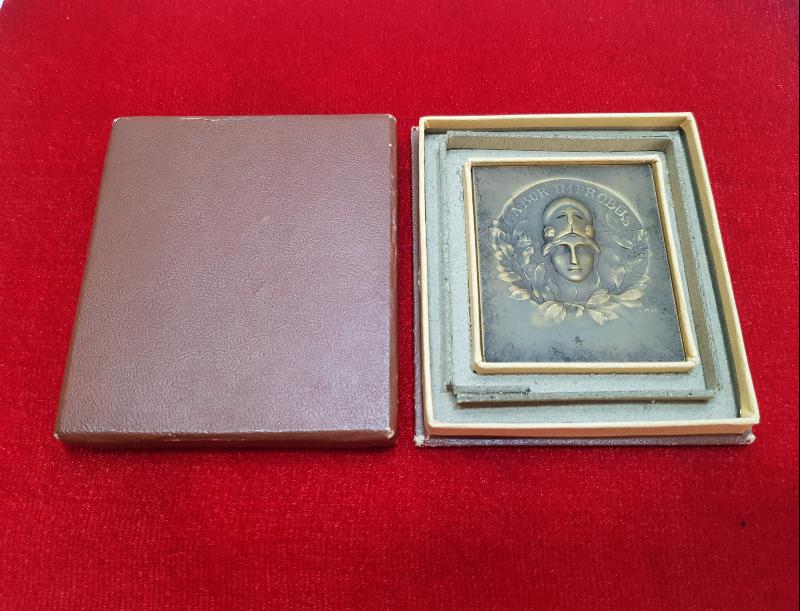 1923 TARİHLİ ATHENA TEMALI ÇOK NADİR BRONZ MADALYA