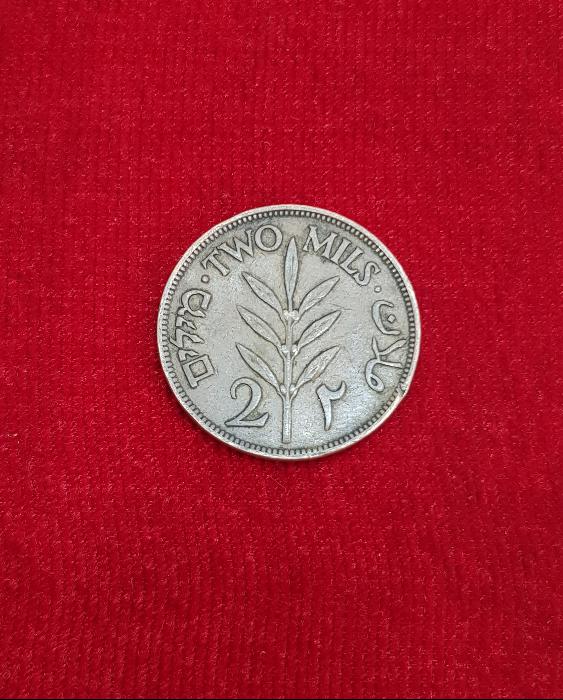 1942 FİLİSTİN 2 MİL - 1942 PALESTINE 2 MILS