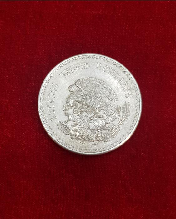 1948 MEKSİKA 50 PEZO GÜMÜŞ PARA 