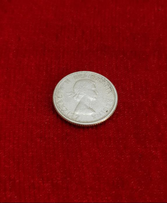 1960 KANADA GÜMÜŞ 10 CENT