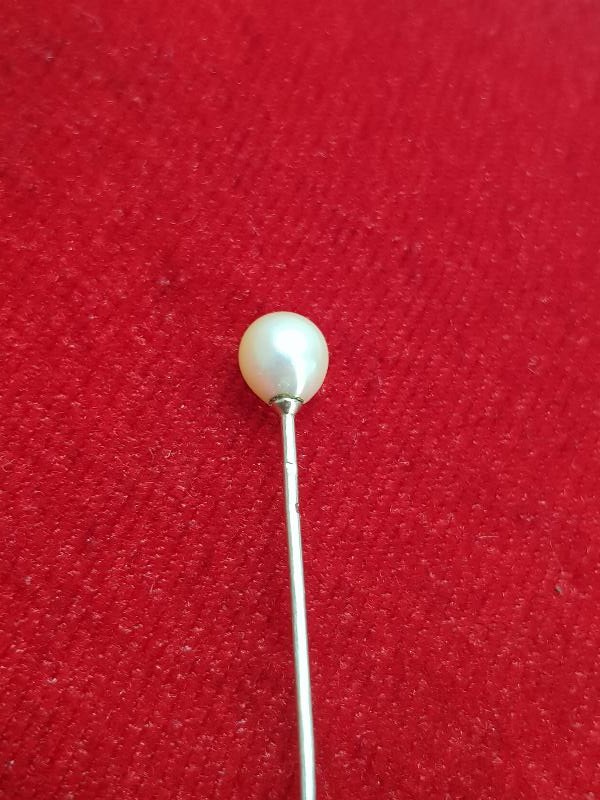 ANTİKA ALTIN VE İNCİ İĞNE BROŞ 