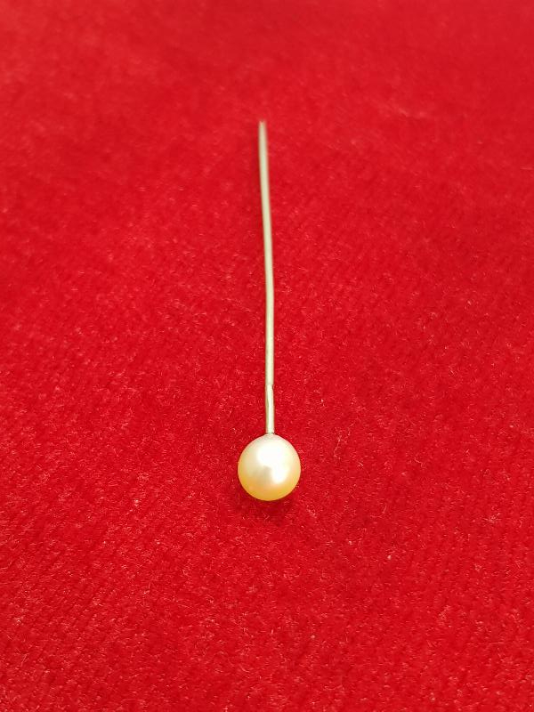 ANTİKA ALTIN VE İNCİ İĞNE BROŞ 