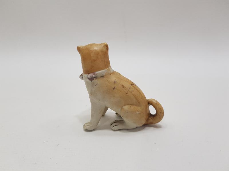 ANTİKA PORSELEN KÖPEK BİBLOSU