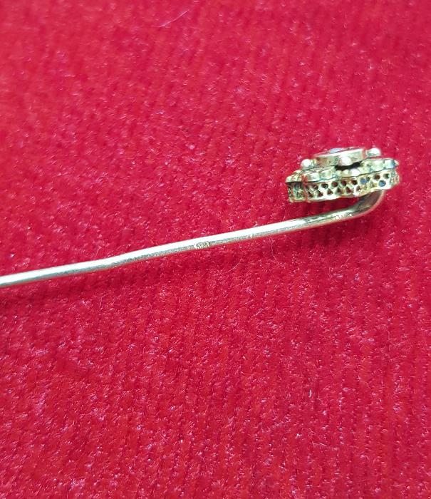 ART NOUVEAU ALTIN KAPLAMA İĞNE BROŞ