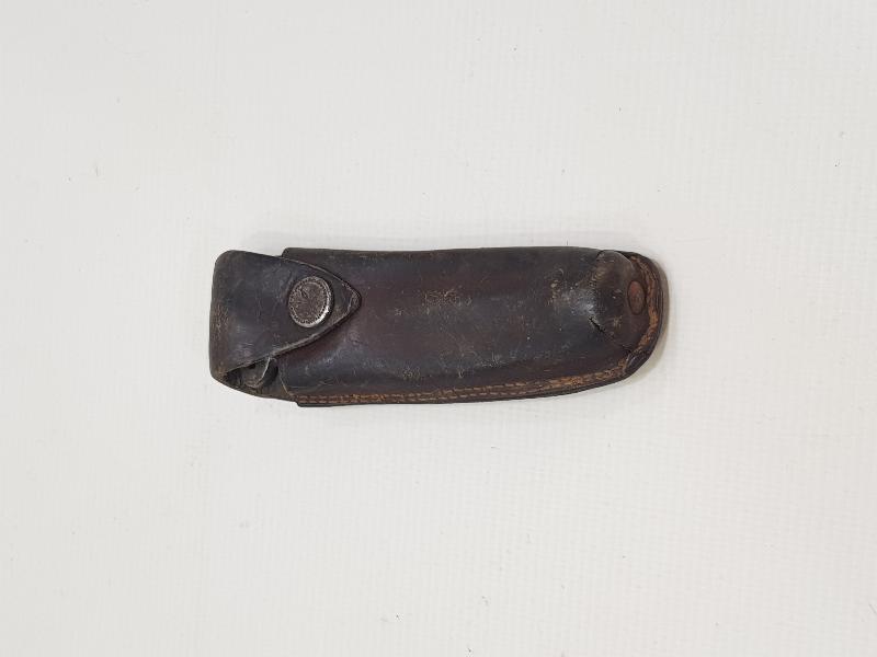 DERİ KILIFI İÇİNDE ANTİKA FİŞEK ÇIKARMA APARATI