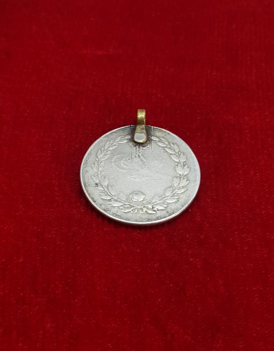 GÜMÜŞ OSMANLI YUNAN MUHAREBESİ MADALYASI 