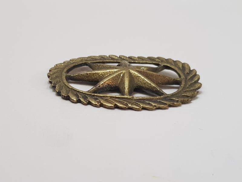 OSMANLI DÖNEMİ 18. YÜZYIL ŞUA FORMLU ASKERİ KEMER TOKASI 