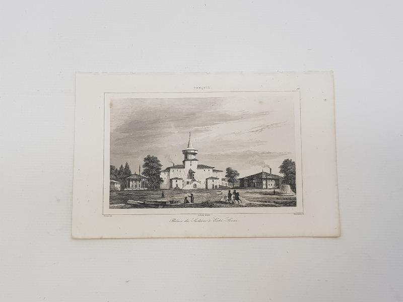 OSMANLI DÖNEMİ GRAVÜR: ESKİ SARAY 