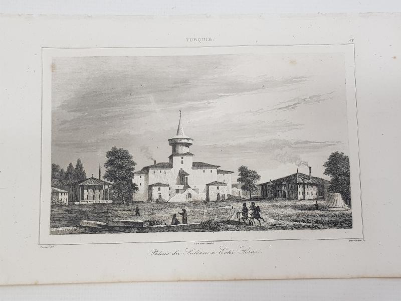 OSMANLI DÖNEMİ GRAVÜR: ESKİ SARAY 