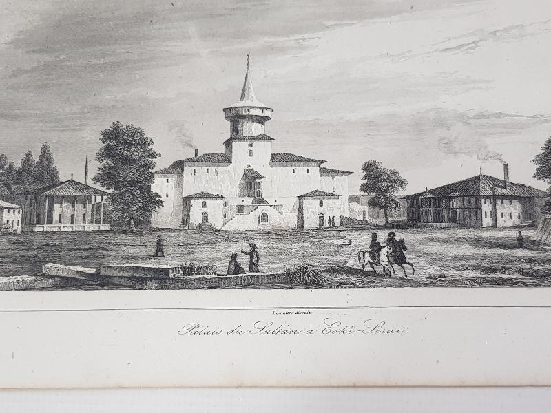 OSMANLI DÖNEMİ GRAVÜR: ESKİ SARAY 