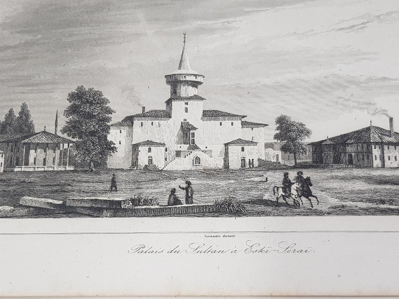 OSMANLI DÖNEMİ GRAVÜR: ESKİ SARAY 