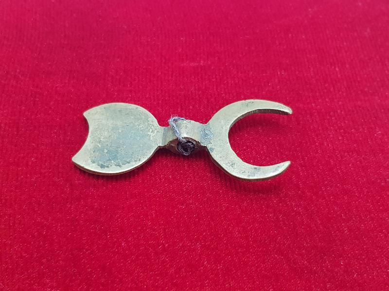 OSMANLI DÖNEMİ TEKKE İŞİ TEBER FORMLU NADİR DERVİŞİ KOLYESİ